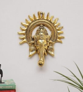 KridayKraft Metal Ganesha ji Statue,Ganpati